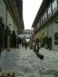 View along art alley