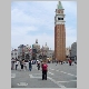 Jenny in St Mark's Square